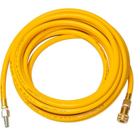 50' x 1/2" Breathing Air Rated Hose, Hansen Fittings