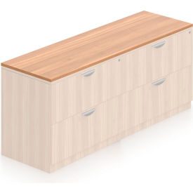 Common Top for 2 Storage Components, Walnut