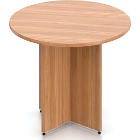 Round Table - 36"W x 29-1/2"H - Walnut