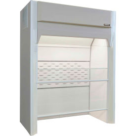 SE FM Floor Mounted Walk-In Fume Hood with Vapor Proof Light, 72"W x 36"D x 94"H