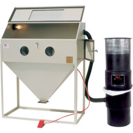 Top & Side Open Blast Cabinet With Dust Collector, Steel