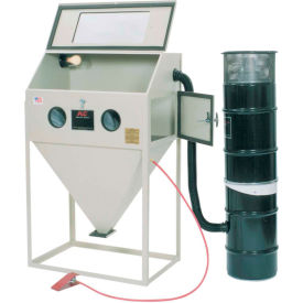 Top & Side Open Blast Cabinet W/ Dust Collector, Steel