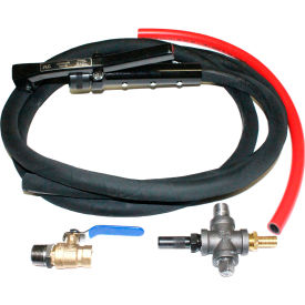 Deadman System Conversion Kit W/ 10' Hose, Rubber/Steel