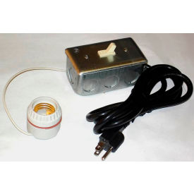 Economy Cabinet Light Kit, Ceramic/Steel