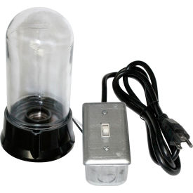 Cabinet Light Kit, Glass/Steel/Plastic