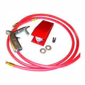Foot Pedal Conversion Kit, Cast Aluminum / Rubber/Steel