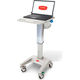 LX5 Non-Powered Laptop Cart, No Drawers, 35 lbs. Weight Capacity