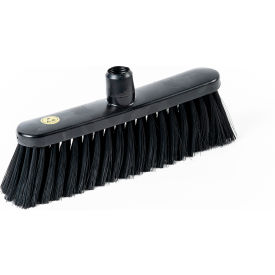 Anti-Static Spanish Style Broom, Base Only 11"W, Black