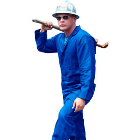 Full Featured Coverall, Elastic Waistband, XL