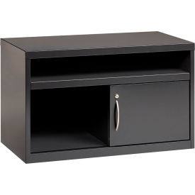 Low Credenza with Sliding Door - 36"W - Charcoal