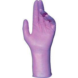 Trilites 994 Disposable Tri-Polymer Glove, Powder-Free, Purple, 100/Box, Medium.