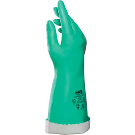 AK22 Stanslov Knit-Lined Nitrile Gloves, 14" L, Med Weight, 1 Pair, Size 8