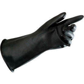 Chemical Resistant Butyl Gloves, 20 MIL, 14" L, Size 10, 651310