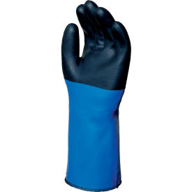 17" Neoprene Coated Gloves, Heavy Weight, 1 Pair, Size 8
