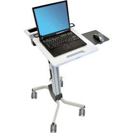 Neo-Flex Laptop Cart, 15 lbs. Capacity, Two-Tone Gray