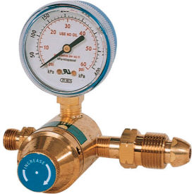 Propane Regulator - 5 to 60 PSI - 1/4" (NPT) - POL Inlet Spud and Nut