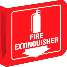 Fire Extinguisher "L" Sign, Acrylic, 8"W x 8"H