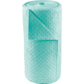 Brady SPCUN3800 Universal + Chemical Roll, 30"W x 150'L, Medium Weight, Double Perforated