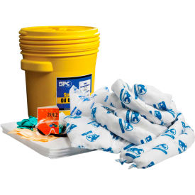 Oil Only Labpack Spill Kit, 20 Gallon Drum