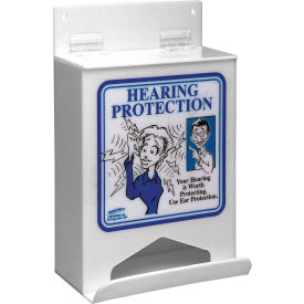 Hearing Protection Dispenser, Acrylic, 7-3/4"W x 9-3/4"H