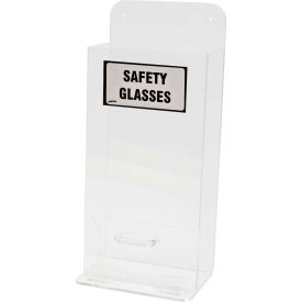 Deluxe Safety Glasses Holder, Acrylic, 8"W x 18"H