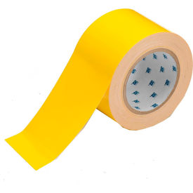 104342 ToughStripe Floor Marking Tape, Polyester, 3"W X 100'L , Yellow