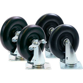 6 Inch Caster Kit for Portacool Jetstream 250 and 260