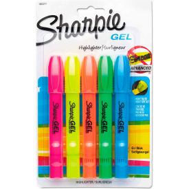 Gel Highlighter - Assorted Colors - 5 Pack