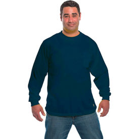 Long Sleeve T With Perimeter Insect Guard, Navy Blue, Size 2XL