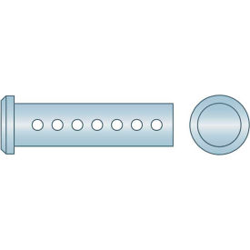 3/8" x 3" Universal Clevis Pin - Low Carbon Steel - Zinc Clear