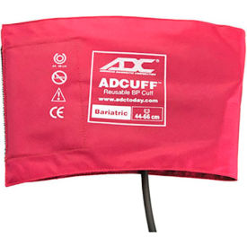 Bariatric Reusable Sphyg Cuff, One-Tube, Latex-Free, Burgundy