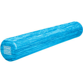 Premium EVA Foam Roller - 36"L x 6" Diameter - Blue