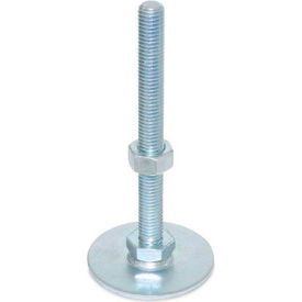 Leveling Foot - Threaded - 1575 Lbs. Capacity - 1.57" Base Dia.