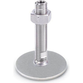 Leveling Foot - Threaded - 2700 Lbs. Capacity - 40mm Base Dia.