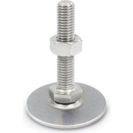 Leveling Foot - Threaded - 3150 Lbs. Capacity - 50mm Base Dia.