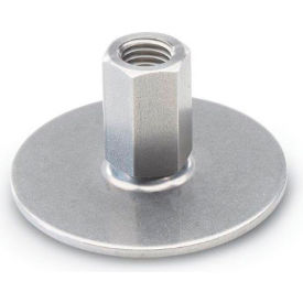 Leveling Foot - Tapped - 4500 Lbs. Capacity - 3.15" Base Dia.