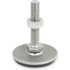 Leveling Foot - Threaded - 3150 Lbs. Capacity - 1.97" Base Dia. - 41-50-1/2X13-75-D3-SK