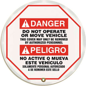 Stopout Steering Wheel Message Cover, Vinyl, 24" Diameter