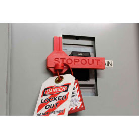 Accuform KDD280 Stopout Slide 'N Lock, Plastic
