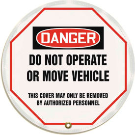 Stopout Steering Wheel Message Cover, Vinyl, 20" Diameter