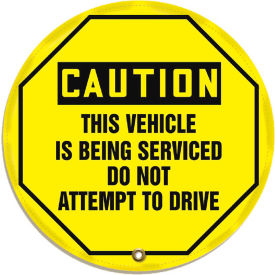Stopout Steering Wheel Message Cover, Vinyl, 20" Diameter