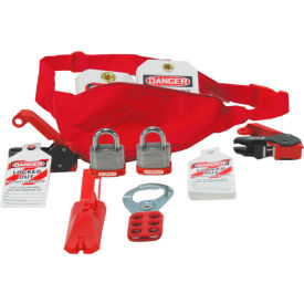 Stopout Lockout/Tagout Pouch Kit, Nylon