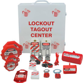 Accuform Stopout Lockout/Tagout Cabinet Center, Steel