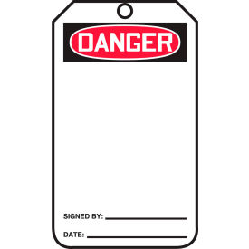 Danger Tag, PF-Cardstock, 25/Pack