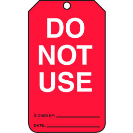 Do Not Use Tag, PF-Cardstock, 25/Pack