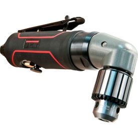 Reversible Right Angle Air Drill, 3/8" Chuck, 1200 RPM