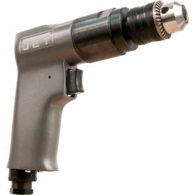Reversible Pistol Grip Air Drill, Standard Keyed, 3/8" Chuck, 2000 RPM
