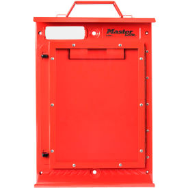 Permit Display Case, Wall Mounted, Red