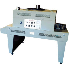 Shrink Tunnel Machine, 31.5"L x 17.7"W x 7.9"H Tunnel, 220-240V