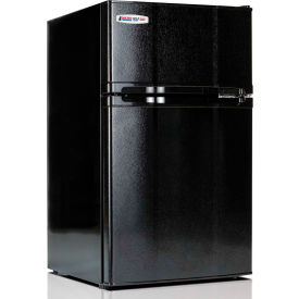 Refrigerator/Freezer 3.1 CF, Manual Defrost, ESR, Black